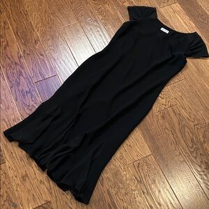 Metaphor Classic Black Maxi Dress